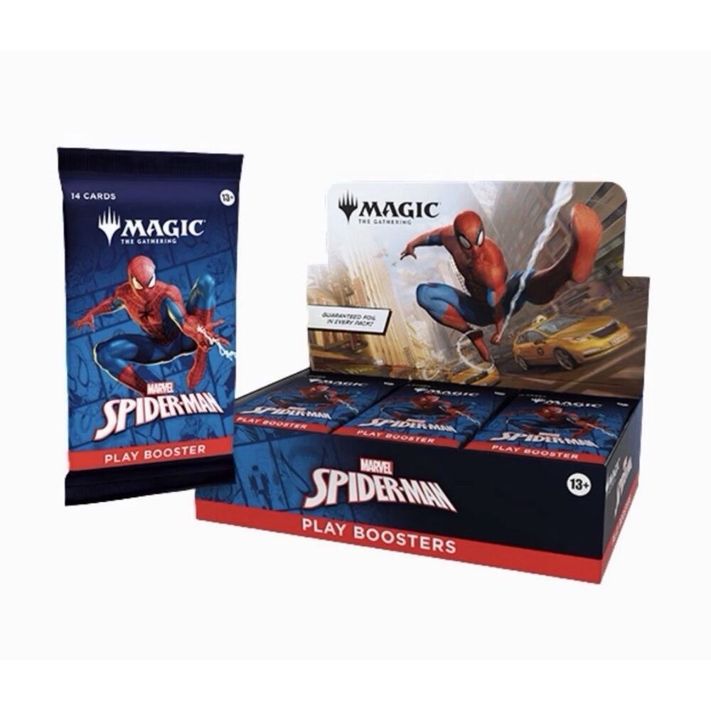 Magic The Gathering - Spiderman Play Boosters Box - Factory Sealed Unopened